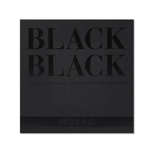 [파브리아노] 믹스드미디어 블랙블랙 300G