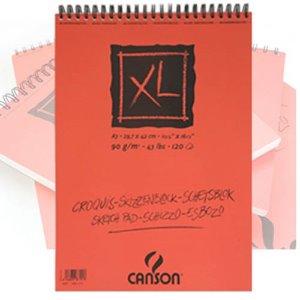 [Canson] XL 스프링(상철) 크로키북 90G